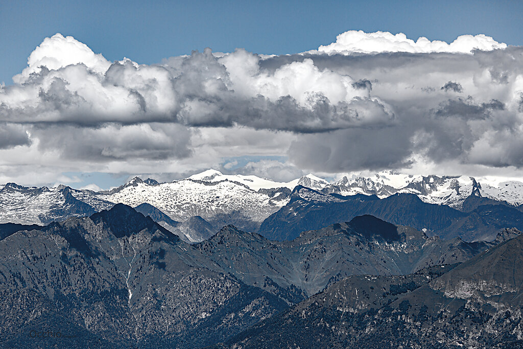 Alpenblick vom Monte Baldo